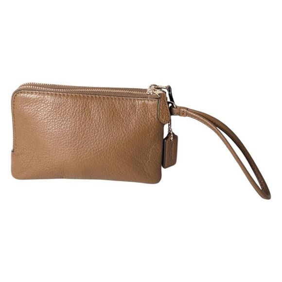 COACH Double Corner Zip Wristlet - Picture 3 of 10